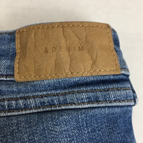 & Denim Skinny Coupe Moulante Jeans - Picture 5 of 10